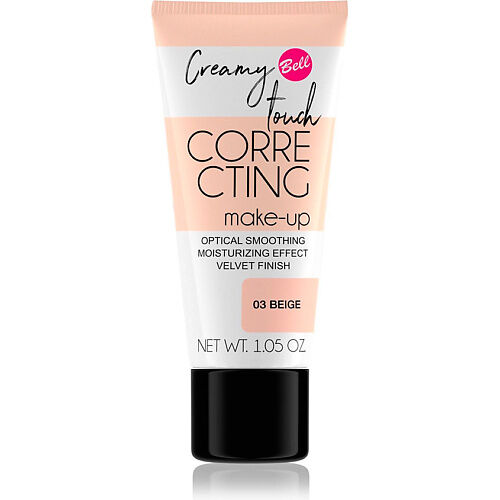 BELL Крем тональный для лица CREAMY TOUCH CORRECTING MAKE-UP MPL026309 фото 1