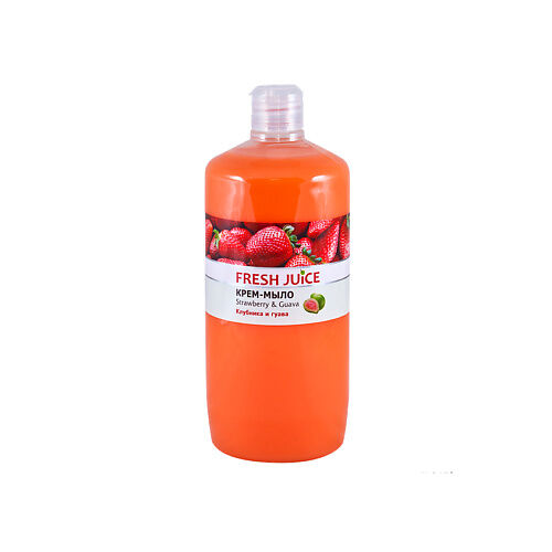 FRESH JUICE Крем-мыло с дозатором ""Strawberry&Guava"" (Клубника и Гуава) MPL062286 фото 1