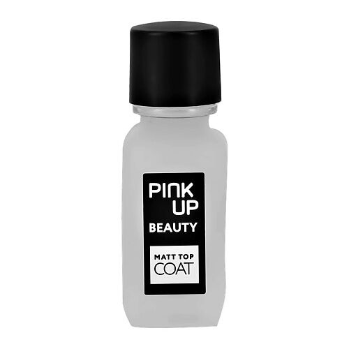 PINK UP Матирующее верхнее покрытие для ногтей BEAUTY matt top coat MPL002675 фото 1