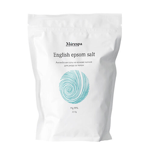 MARESPA Английская соль для ванн с магнием EPSOM (Эпсом)