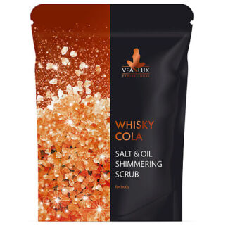 VEALUX Скраб шиммер для тела WHISKY COLA SCRUB бронзовый