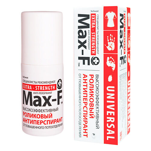 MAX-F DEODRIVE Антиперспирант Max-F NoSweat 30% 50.0 MPL096323 фото 1