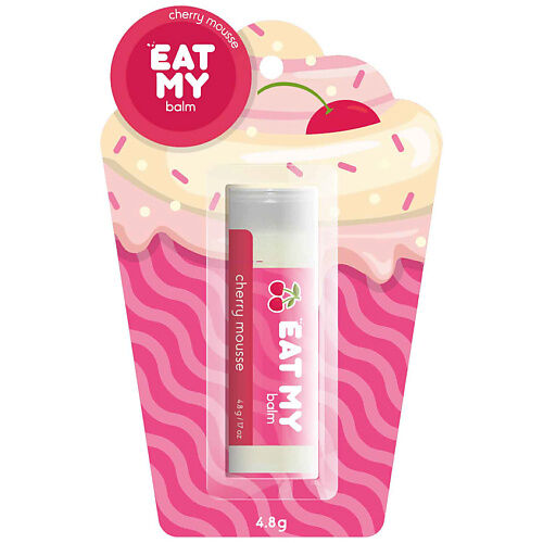 EAT MY Бальзам для губ Eat My balm Вишневый мусс EAT002751 фото 1