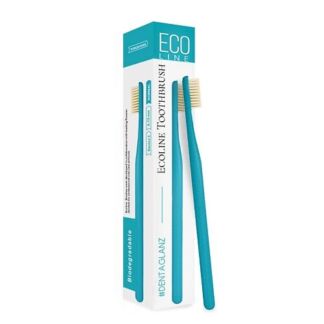 #DENTAGLANZ Зубная щетка Ecoline TURQUOISE