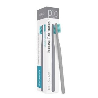 #DENTAGLANZ Зубная щетка Ecoline GREY