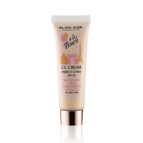 ALVIN D’OR СС-крем для лица мини CC CREAM PERFECT COVER A LA FRENCH MPL096844 фото 1