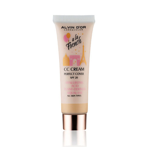 ALVIN D’OR СС-крем для лица мини CC CREAM PERFECT COVER A LA FRENCH MPL096845 фото 1