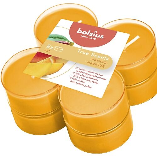 BOLSIUS Свечи чайные арома Bolsius True scents манго MPL094736 фото 1