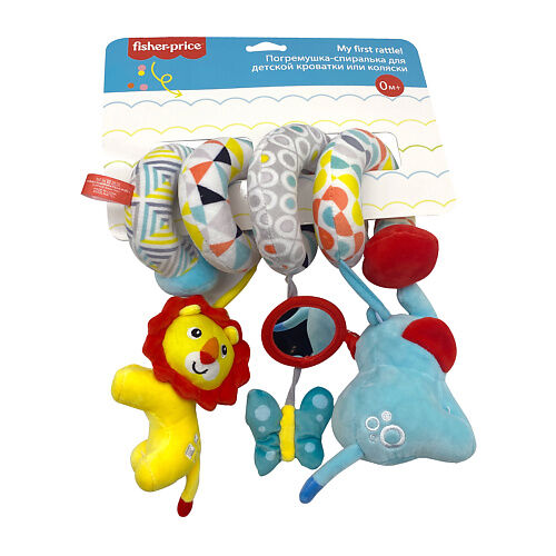 FISHER PRICE Погремушка-спиралька для детской кроватки или коляски 0+ MPL099157 фото 1