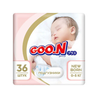 GOO.N Подгузники Pink NB (0-5 кг)