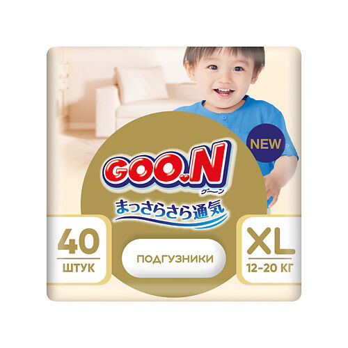 GOO.N Подгузники Soft 5/XL (12-20 кг)