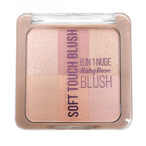 RUBY ROSE Палетка румян Soft touch Blush MPL060615 фото 1