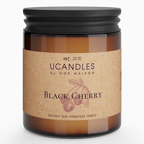 UCANDLES Свеча Black Cherry Chez Maman 8 MPL102318 фото 1