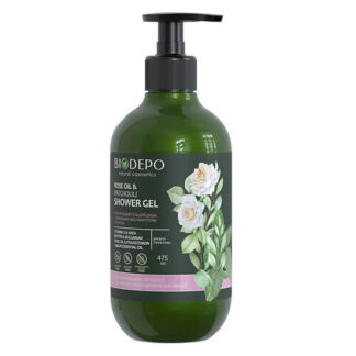 BIODEPO Гель для душа с эфирными маслами розы и пачули Shower Gel With Rose