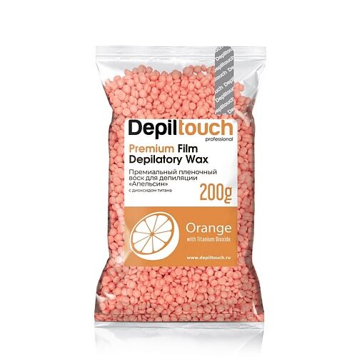 DEPILTOUCH PROFESSIONAL Воск пленочный премиальный с ароматом цитрусов DPI000069 фото 1