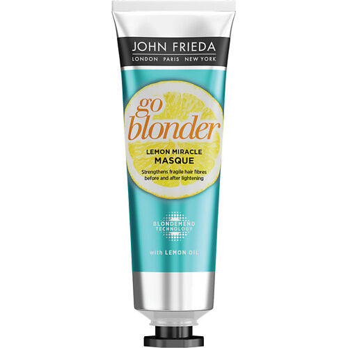 JOHN FRIEDA Маска укрепляющая для ослабленных волос GO BLONDER LEMON MIRACL JFR211341 фото 1