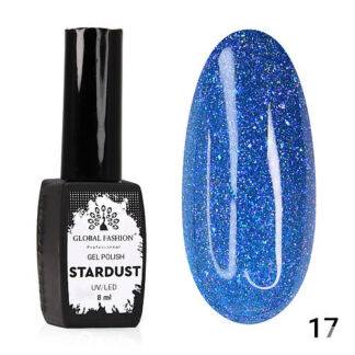 GLOBAL FASHION Гель лак Stardust 01