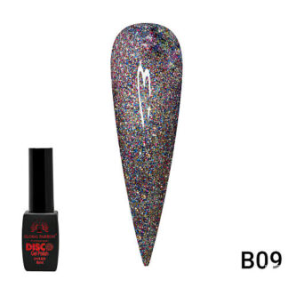 Global Fashion Гель лак Disco Gel Polish светоотражающий A06