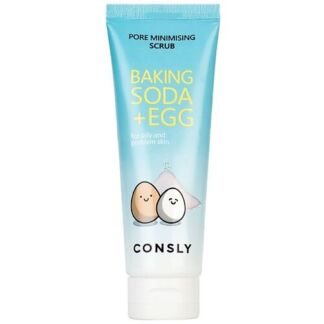 CONSLY Скраб для лица с содой и яичным белком Baking Soda & Egg Pore Minimi