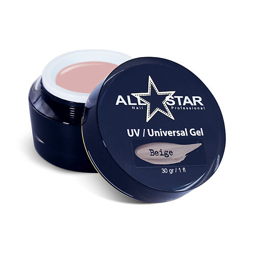 ALL STAR PROFESSIONAL Гель для  моделирования ногтей, UV-Universal Gel "Cle