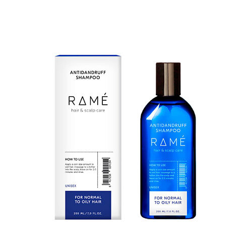 RAMÉ Шампунь от перхоти, для нормальных и жирных волос RAMÉ ANTIDANDRUFF SH CLOR32043 фото 1