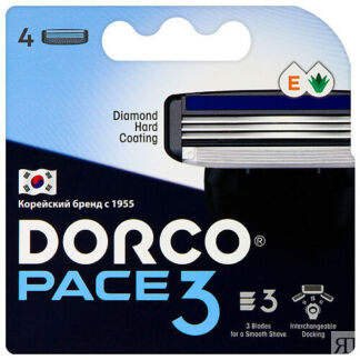 Сменные кассеты для бритья PACE3, 3-лезвийные