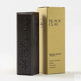 Мыло твердое "BLACK CLAY" 90 МЛ