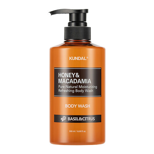 KUNDAL Гель для душа Базилик и Цитрус Honey & Macadamia Body Wash KDL000040 фото 1