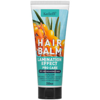 LAMINATION EFFECT Бальзам для сухих и поврежденных волос с экстрактом облеп