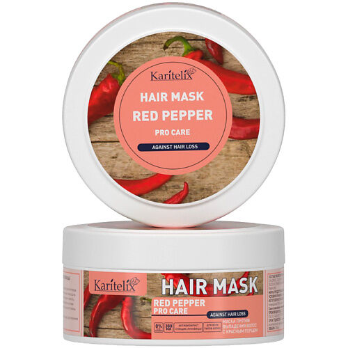 RED PEPPER Маска против выпадения волос с красным перцем для всех типов вол