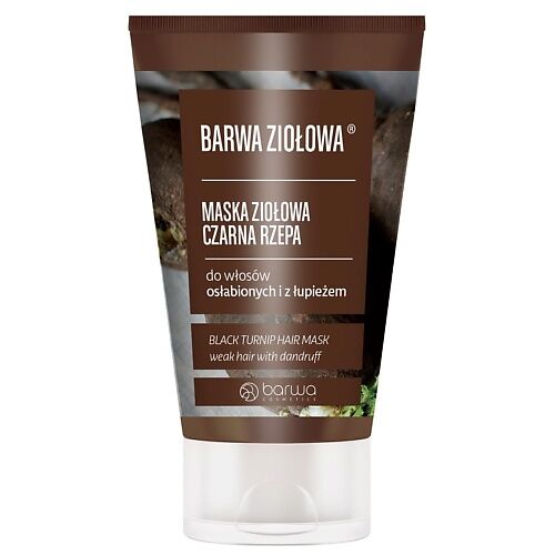 BARWA Cosmetics Маска с Чёрной репой для ослабленных волос склонных к перхо