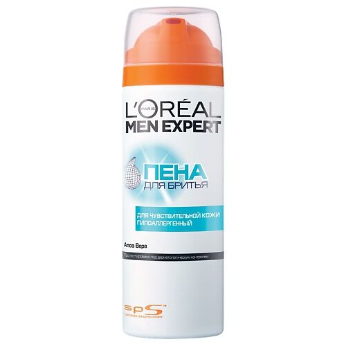 L'ORÉAL PARIS Men Expert Пена для бритья для чувствительной кожи, гипоаллер LOR357800 фото 1