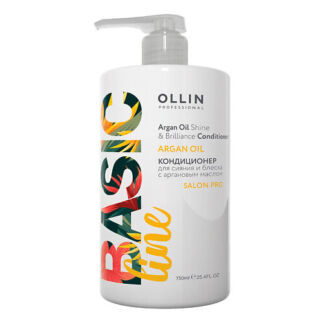 OLLIN PROFESSIONAL Кондиционер для сияния и блеска с аргановым маслом OLLIN