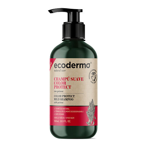 ECODERMA Шампунь для окрашенных волос Color Protect Mild Shampoo ECD087911 фото 1