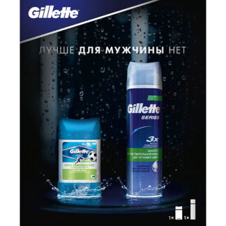 GILLETTE Набор с пеной для бритья и дезодорантом