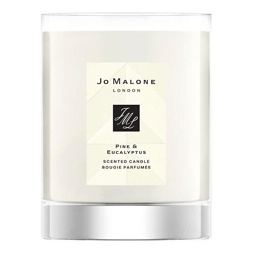 JO MALONE LONDON Свеча ароматная для путешествий Pine & Eucalyptus Travel C JOM660063 фото 1