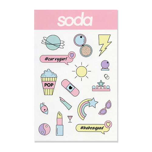 SODA Наклейки декоративные SOD511013 фото 1