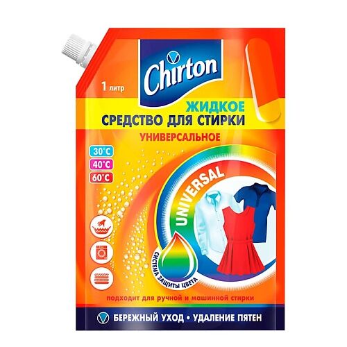 CHIRTON Жидкое средство для стирки универсальное 1000 MPL028465 фото 1