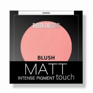 BELOR DESIGN Румяна для лица Matt Touch Тон 201 Лососевый