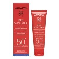 Apivita - Солнцезащитный успокаивающий крем для чувствительной кожи лица SP