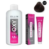 Ollin Professional Ollin Color - Набор "Перманентная крем-краска для волос,