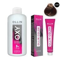 Ollin Professional Ollin Color - Набор (Перманентная крем-краска для волос,