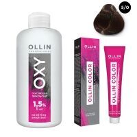 Ollin Professional Ollin Color - Набор (Перманентная крем-краска для волос,