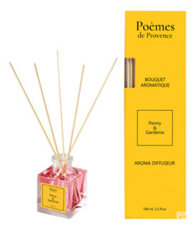 Аромадиффузор Peony & Gardenia: Аромадиффузор 100мл Poemes de Provence