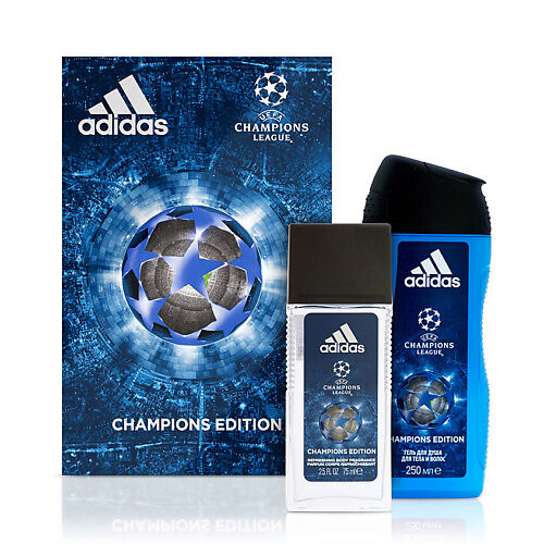 ADIDAS Подарочный набор для мужчин UEFA Champions League® Champions Edition ADS013100 фото 1