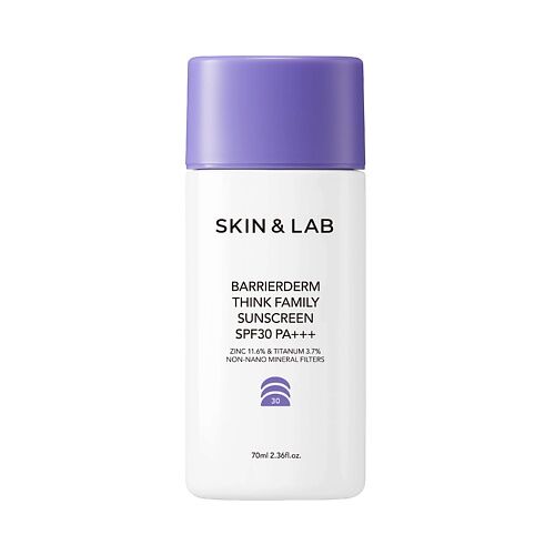 SKIN&LAB Крем солнцезащитный Barrierderm Think Family Sunscreen 70.0 MPL165899 фото 1