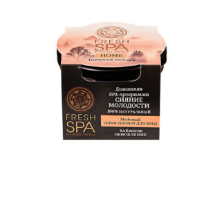 NATURA SIBERICA Скраб-пилинг для лица "Медовый. ТАЁЖНЫЙ ЯНТАРЬ" Fresh SPA h