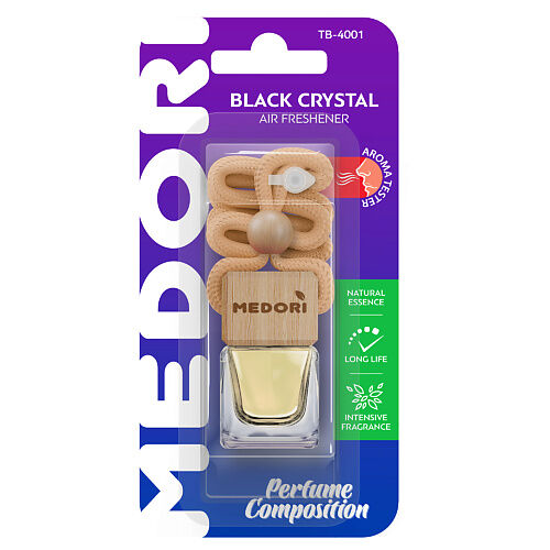 MEDORI Ароматизатор для автомобиля и гардероба  BLACK CRYSTAL 6.0 MPL150127 фото 1