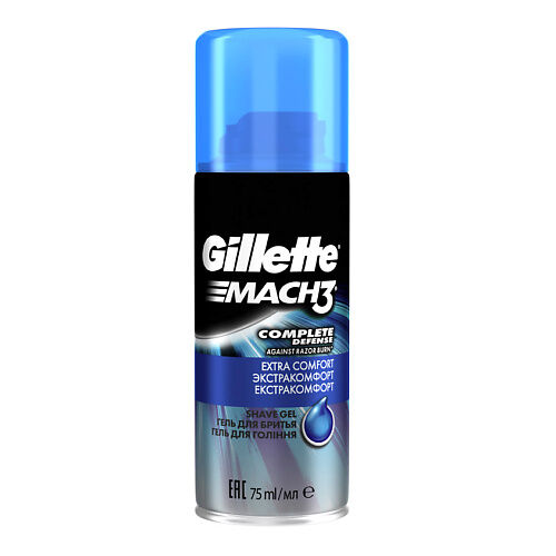 GILLETTE Успокаивающий гель для бритья Gillette Mach3 GIL213161 фото 1