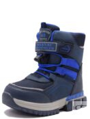 Tom Miki B-7672-CV детские ботинки синий искусственная кожа зима, Размер 27
